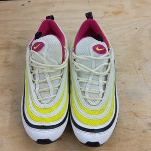 Nike air max 97 white pink rush black